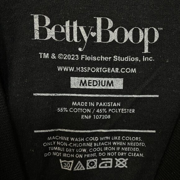 Betty Boop Racing Queen Of Speed Graphic T-Shirt Medium - Picture 4 of 4